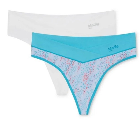 NWT 3X 2 pack thong underwear super soft 1364 - Picture 1 of 4